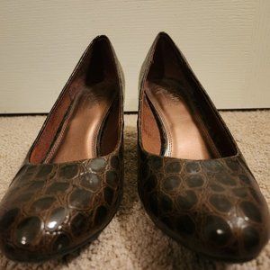 Perfect Brown Comfy Heels